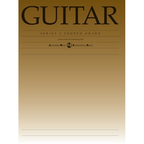 AMEB Classical Guitar Grade 4 Series 1 (Softcover Book)