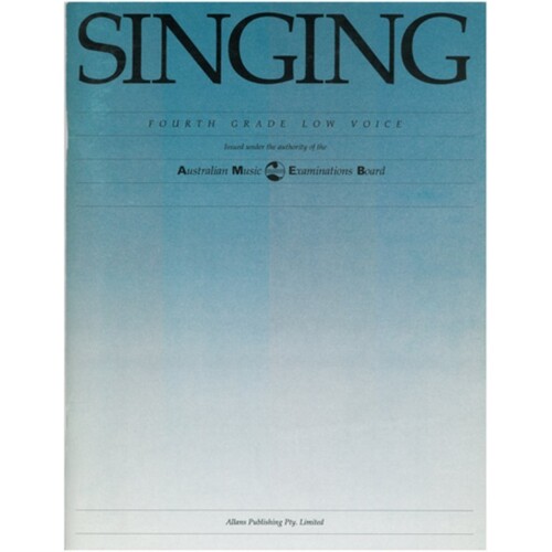 AMEB Singing Grade 4 Low (Softcover Book)