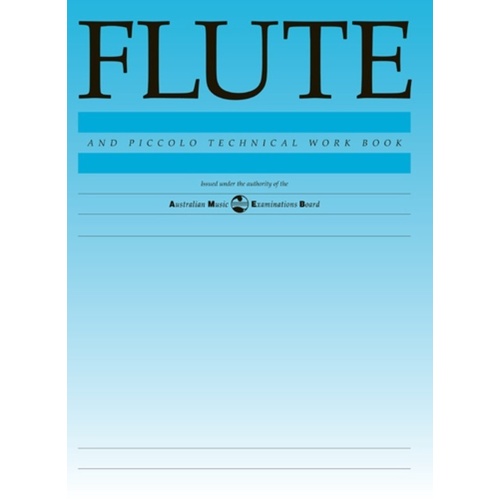 Flute Technical Workbook 1998 AMEB (Softcover Book)