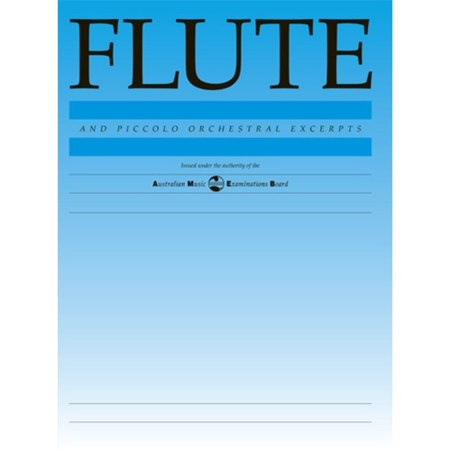 Flute And Piccolo Orchestral Excerpts AMEB (Softcover Book)
