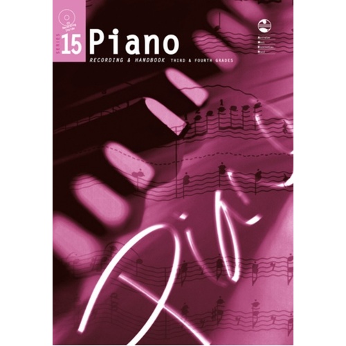AMEB Piano Grade 3 To 4 Series 15 CD/Handbook (Softcover Book/CD)
