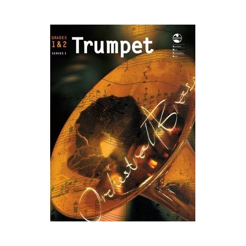 AMEB Trumpet Grade 1 & 2 Orchestral Brass Book with Piano Accompaniment