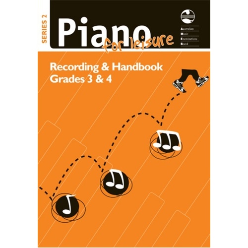 AMEB Piano For Leisure Gr 3 To 4 Series 2 CD/Handbook (Softcover Book/CD)