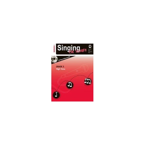 AMEB Singing for Leisure Series 1 - Grade 3 High Voice BK/CD