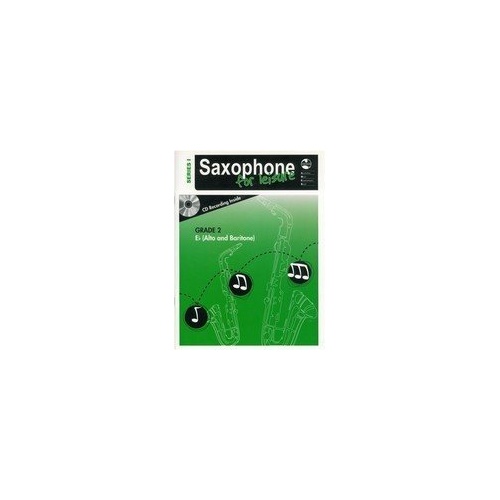 AMEB Saxophone for Leisure Grade 2 E Flat Book/CD Series 1