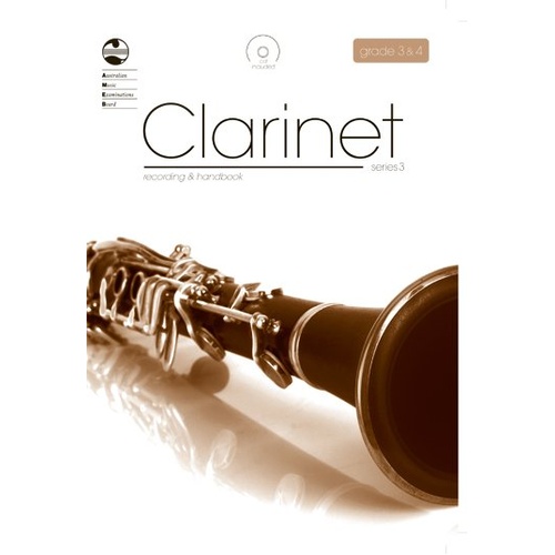 AMEB Clarinet Grade 3 & 4 Series 3 CD and Handbook