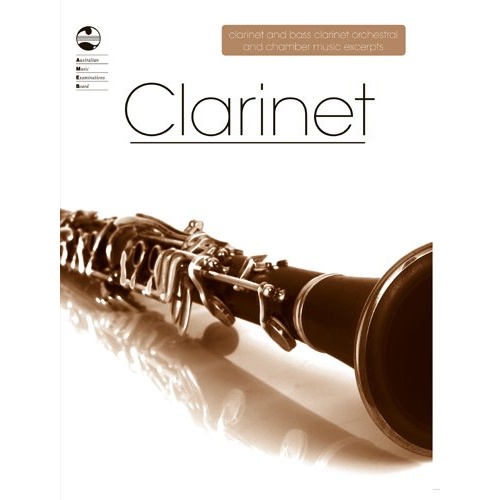 AMEB Clarinet Orchestral and Chamber Excerpts Book 2008 - 92 Pages, Includes Bass Clarinet, Grades 6-8