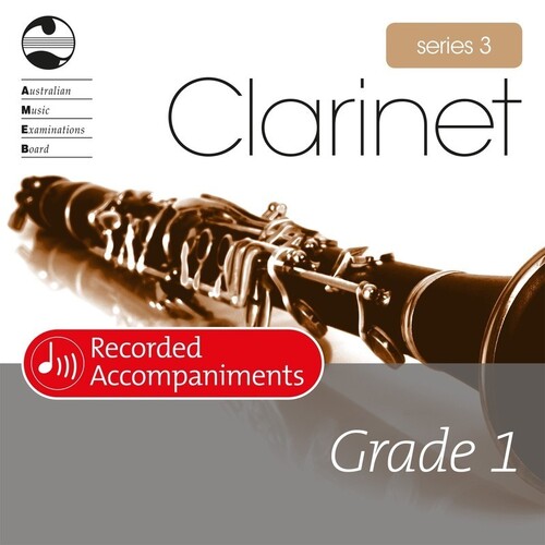 AMEB Clarinet Grade 1 Series 3 Recorded Accomp CD (CD Only)