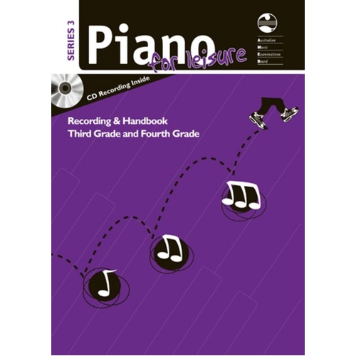 AMEB Piano For Leisure Gr 3 To 4 Series 3 CD/Handbook (Softcover Book/CD)