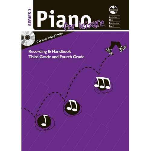 AMEB Piano for Leisure Grade 3 to 4 Series 3 CD/Handbook