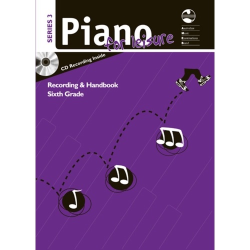AMEB Piano For Leisure Grade 6 Series 3 CD/Handbook (Softcover Book/CD)