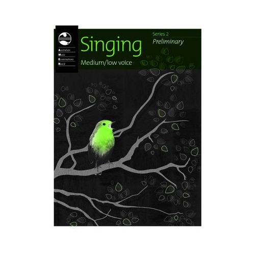 AMEB Singing Series 2 Preliminary Grade Low Voice
