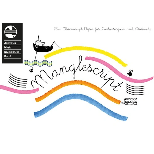 AMEB Manglescript Pad for Music Students