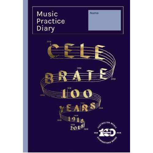 AMEB Centenary Music Practice Diary