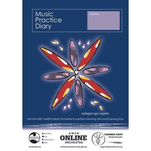 AMEB Music Practice Diary 2021 Mses Edition