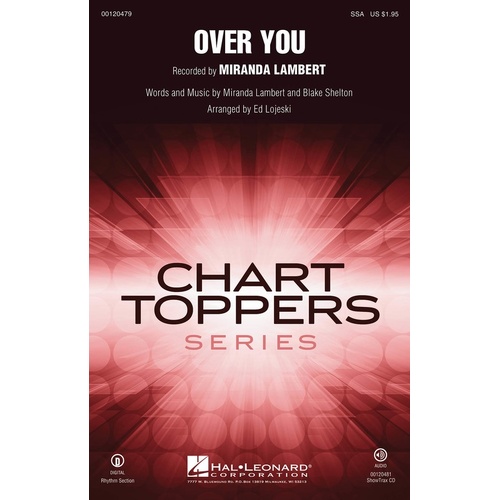 Over You SSA (Octavo)