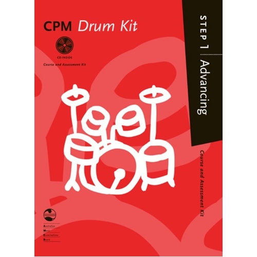 CPM Drum Advancing Step 1 Book/CD AMEB (Softcover Book/CD)