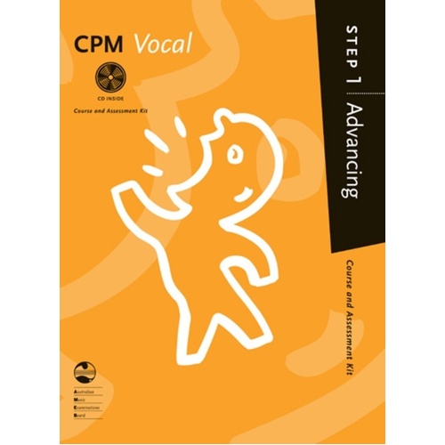 CPM Vocal Advancing Step 1 Book/CD AMEB (Softcover Book/CD)