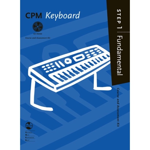 CPM Keyboard Fundamental Step 1 Book/CD AMEB (Softcover Book/CD)