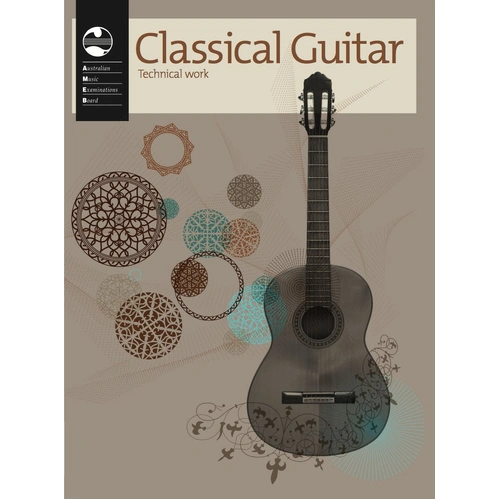 AMEB Classical Guitar Technical Workbook 2011 - Syllabus Exercises, Scales, Arpeggios, 63 Pages