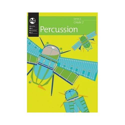 AMEB Percussion Grade 2 Series 1 with Piano Accompaniment, 52 Pages