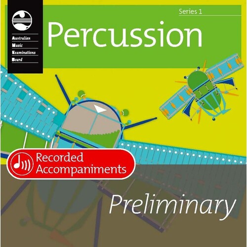 AMEB Percussion Prelim Series 1 Recorded Accomp CD (CD Only)