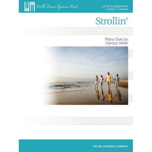 Strollin Piano Duet (Sheet Music)