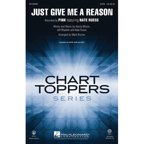 Just Give Me A Reason SSA (Octavo)