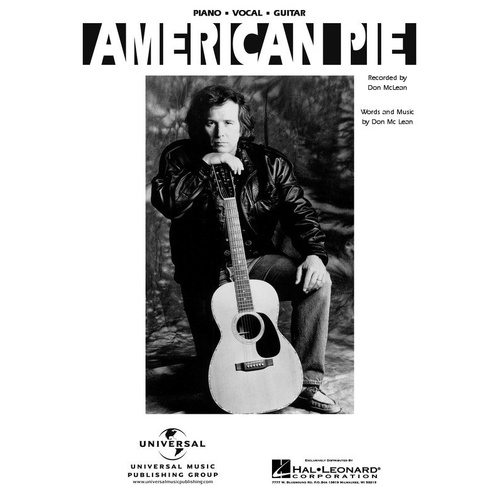 American Pie Piano Songbook by Hal Leonard - 12 Pages