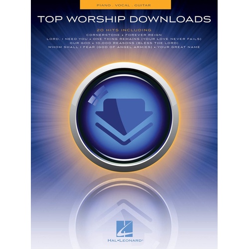 Top Worship Downloads PVG (Softcover Book)