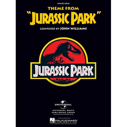 Jurassic Park Theme Piano Solo (Sheet Music)