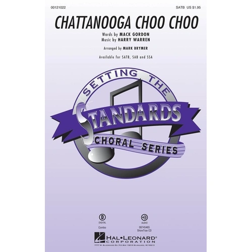 Chattanooga Choo Choo SSA by Mark Brymer, Hal Leonard, Choral Arrangement, 12 Pages