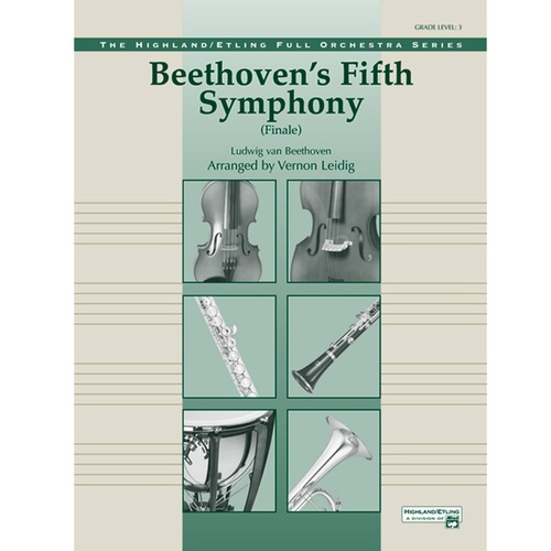 Beethoven's Fifth Symphony Finale Full Orchestra Gr 3