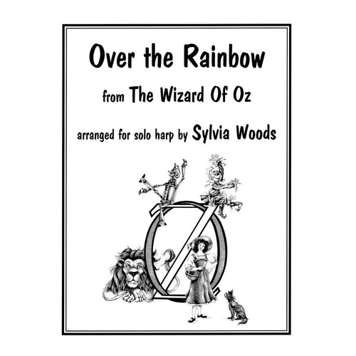 Over The Rainbow Harp Solo (Softcover Book)