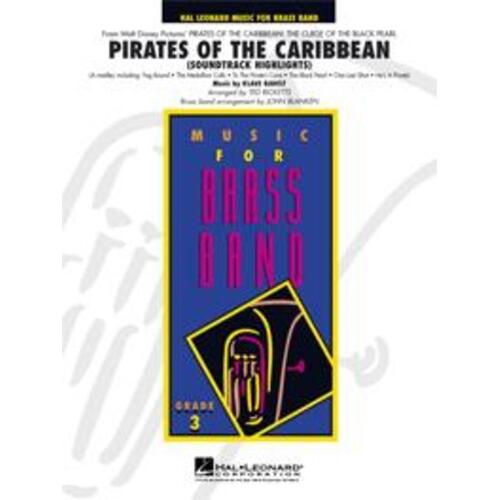 Pirates Of The Caribbean Brass Band (Music Score/Parts)