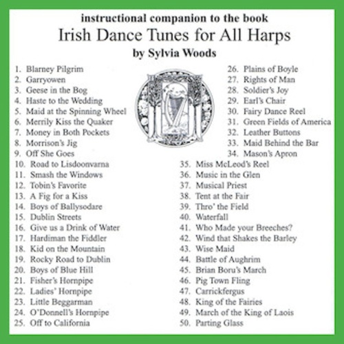 Irish Dance Tunes For All Harps Companion CD CD (Harp)