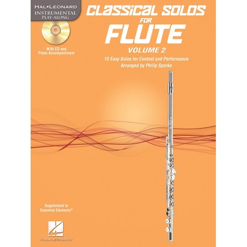 Classical Solos For Flute V2 Book/CD (Softcover Book/CD)