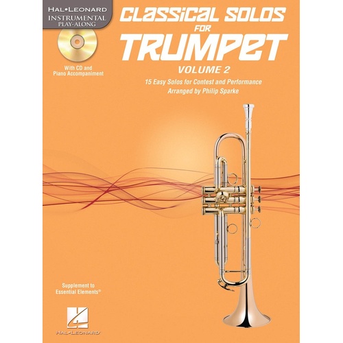 Classical Solos For Trumpet V2 Book/CD (Softcover Book/CD)