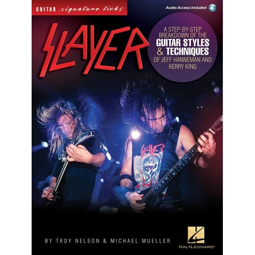 Slayer - Signature Licks Guitar Tab Book by Hal Leonard