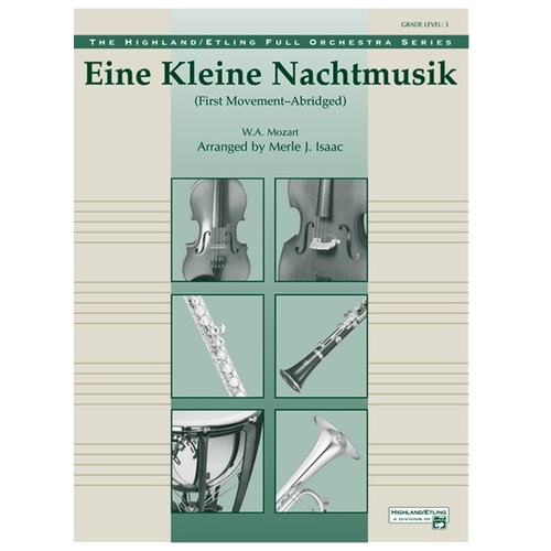 Eine Kleine Nachtmusik 1st Movement Full Orchestra Gr 3