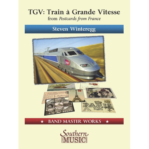 Tgv ( Train A Grande Vitesse ) Concert Band 4 Score Only (Music Score)