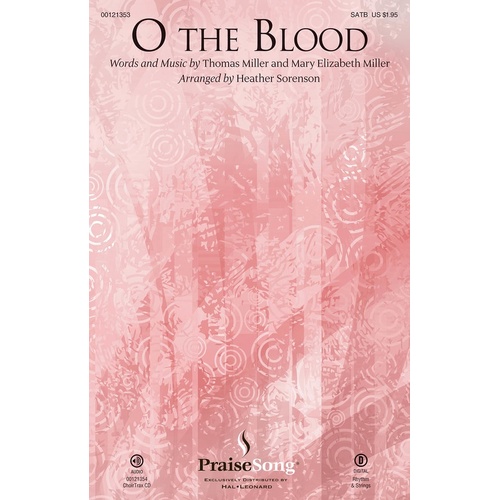 O The Blood SATB (Octavo)