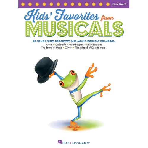 Kids Favorites From Musicals Easy Piano (Softcover Book)