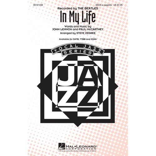In My Life SSAA A Cappella (Octavo)