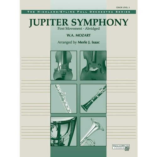 Jupiter Symphony 1st Movement Full Orchestra Gr 3