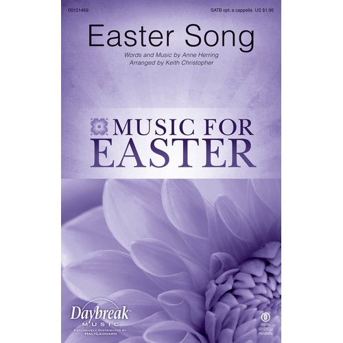 Easter Song SATB (Octavo)