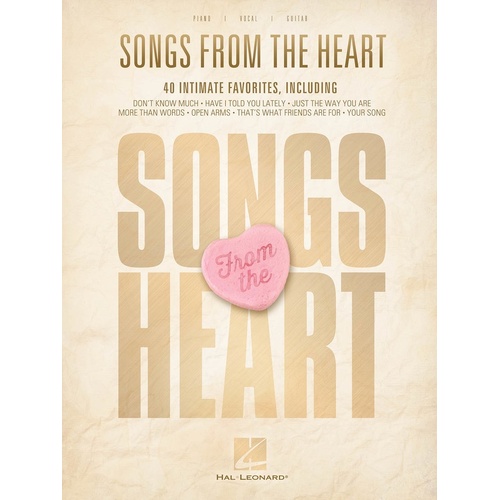 Songs From The Heart PVG (Softcover Book)