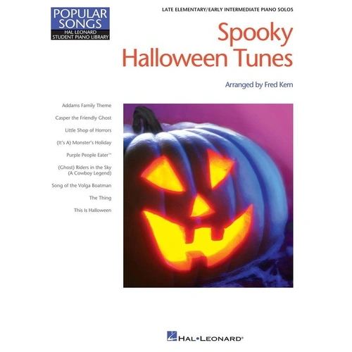 Spooky Halloween Tunes for Piano - Late Elementary/Early Intermediate, 40 Pages, Hal Leonard