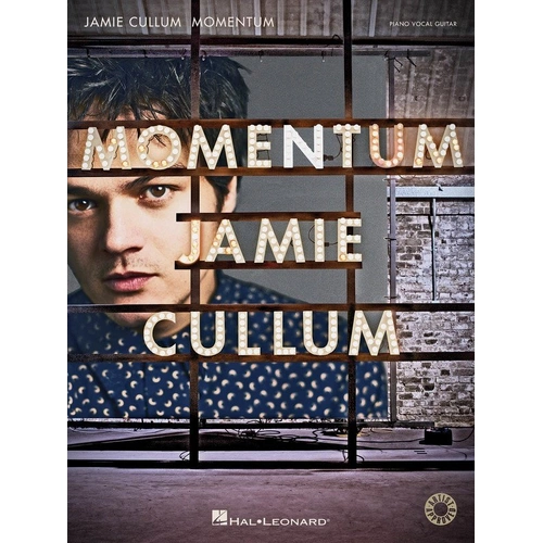 Jamie Cullum - Momentum Songbook for Piano & Vocal with Guitar Chords, 98 Pages, Includes 12 Songs & 2 Bonus Tracks