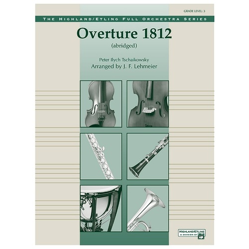 Overture 1812 Full Orchestra Gr 3 Conductor Score